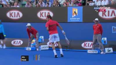 Roger Federer in slow motion - just enjoy