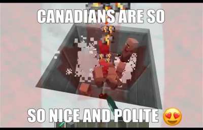 As a Canadian I can vouch for this