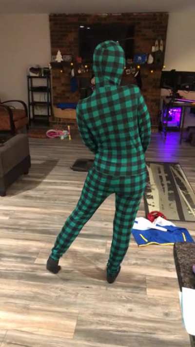 Got my wife some zip-up PJ&rsquo;s for Christmas...
