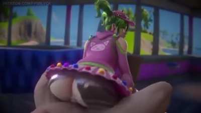 Zoey riding, (FPSBlyck) [Fortnite]