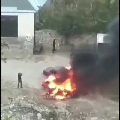 It&rsquo;s still dangerous to be near a burning vehicle