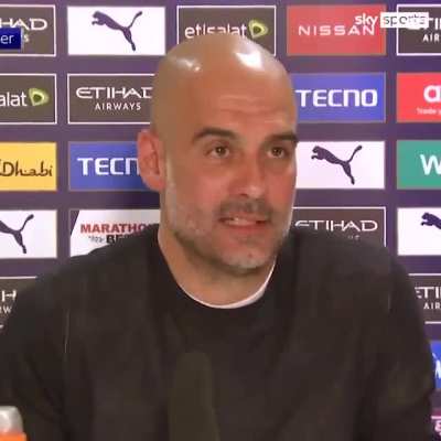 "It is not sport if it doesn't matter if you lose" Pep Guardiola shares his thoughts on the European Super League
