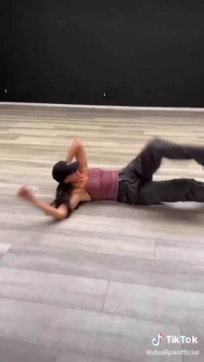 Dua doing the WAP dance