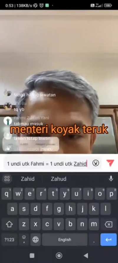 Menteri vs troll