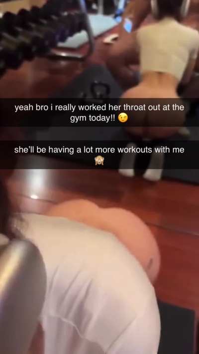 DM to book more workouts for her!! 🙈