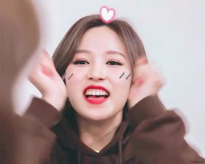 When you're having a tough day, remember that Mina is rooting for you :&amp;gt;