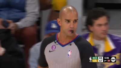 [Highlight] The Lakers and Celtics combined for 7 traveling violations in 13 minutes of game time