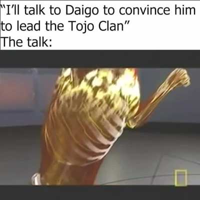 Kiryu doing pep talks be like