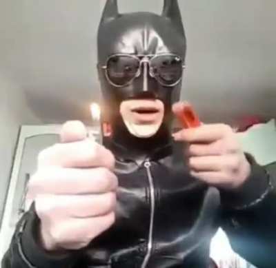 He’ll never fight crime again.