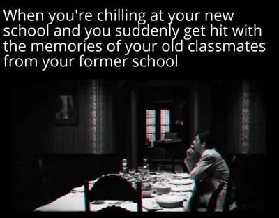 School sadposting