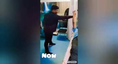 He can rotate anything and now he is a doctor.