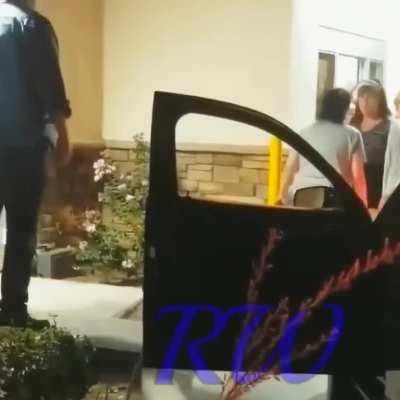 Complete chaos at Popeye's drive thru. They should make more drumsticks apparently. (Graphic Language)