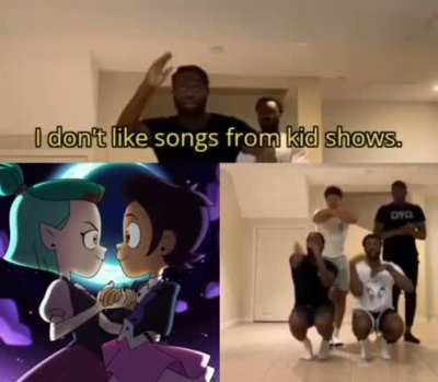 Say what you want about this show, no one is allowed to dislike Grom Dance song.