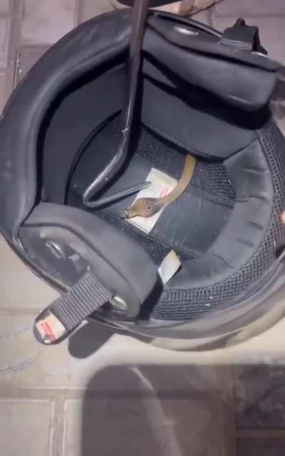 Check your helmets