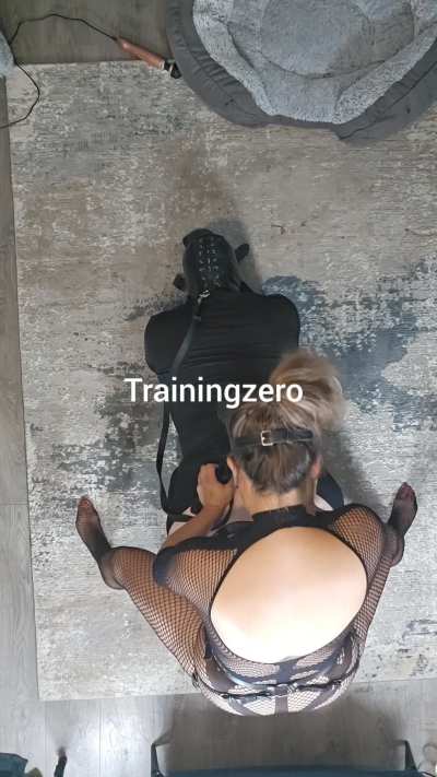 You belong on the end of my leash, ready to be pegged 