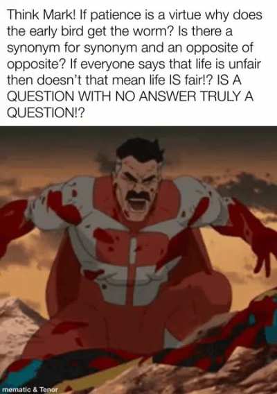 &ldquo;Think, Mark!&rdquo;
