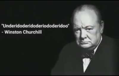 Thanks, Churchill