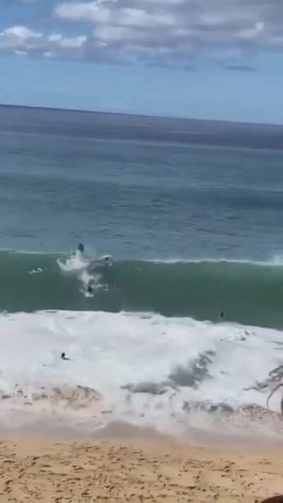 That's a big wave