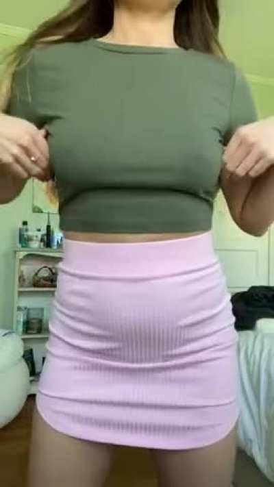 Catch my titties when they drop please. OC