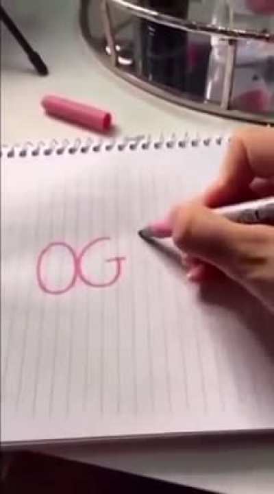 This guy&rsquo;s handwriting though