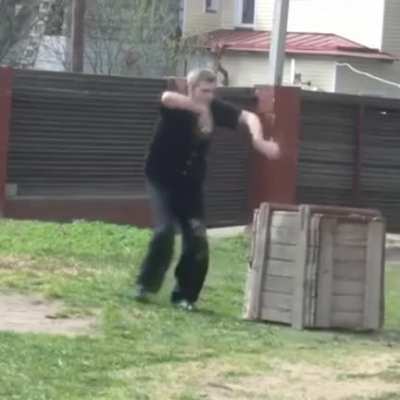 Mac is a Sensei now who's opened a dojo and he's training crackheads.