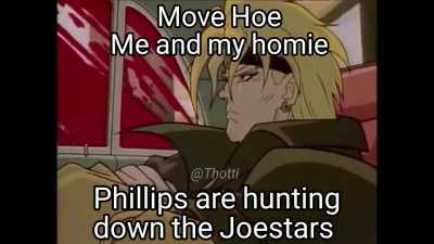 You're in the way smh