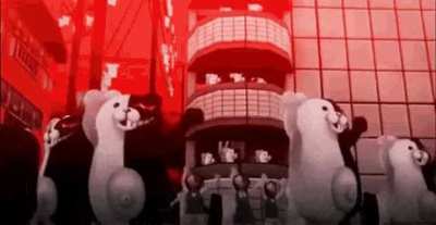 Just another monokuma dance.