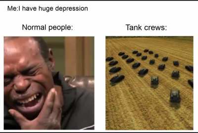 I am heavily depressed.