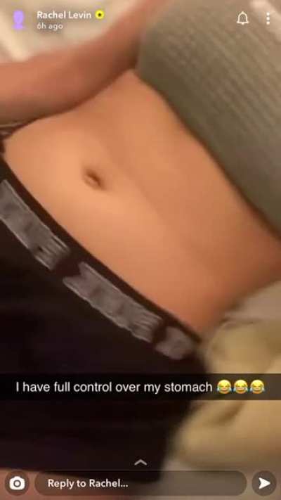 My apologies, it was screen recorded. It&rsquo;s from Rachel&rsquo;s Snapchat