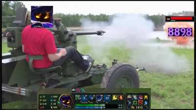 He needed the buff