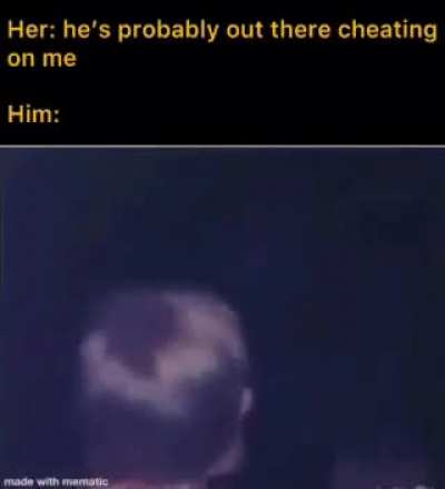 My dude acted like nothing happened