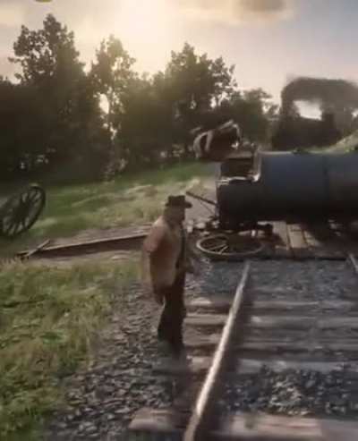Note to self, don&rsquo;t break down on the train tracks. Lmaoooo. [not my video]
