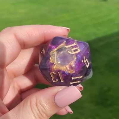 [No Spoilers] Finally finished my oversized Ashton d20!