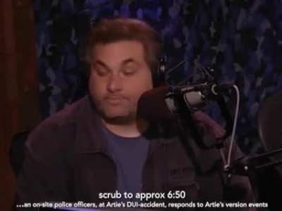 Artie's July 2009 DUI-collision &amp;amp; conviction: "YOU'RE DRUNK YOU'RE DRUNK YOU'RE DRUNK!"