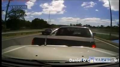 I am no psychologist, but this guy may have an anger problem