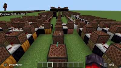 (No Spoilers) WIP Abandon Ship on Minecraft noteblocks UPDATED whole first part done