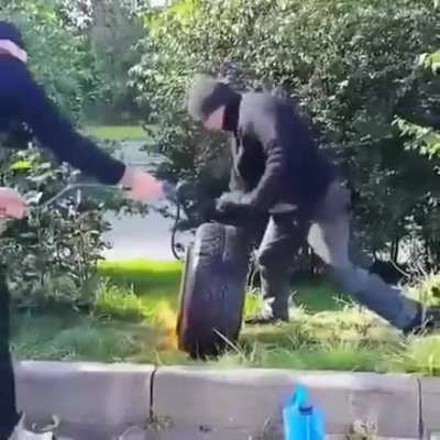 Tire trouble