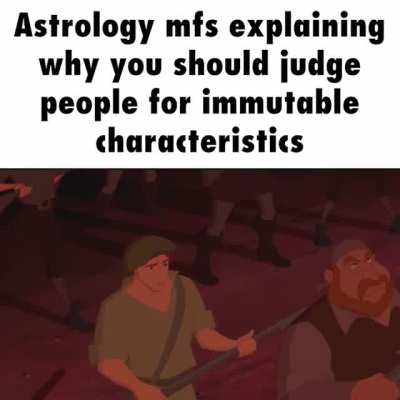 "Guys trust me, you NEED to assume things about people based on the circumstances of their birth!"