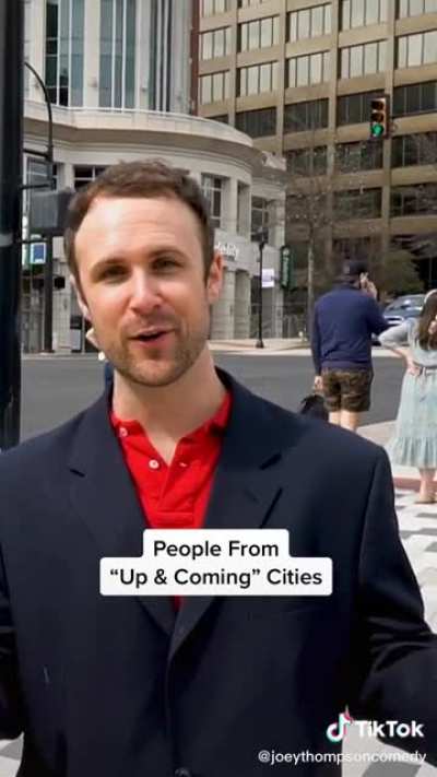 People from "Up &amp;amp; Coming" Cities