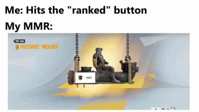 My average ranked experience