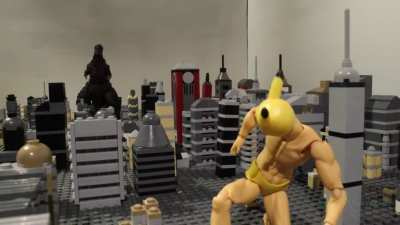 I spent two years working on my stop motion magnum opus, "Pexachu VS Godzilla."