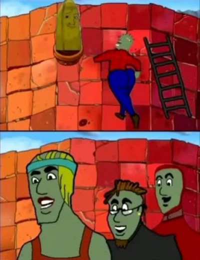 Ladder zombie got me actin