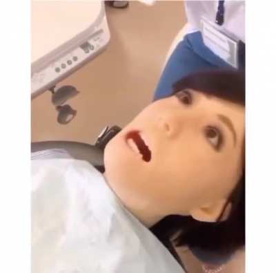 This malfunctioning dental school robot is quite possibly one of the scariest things I&rsquo;ve ever seen.