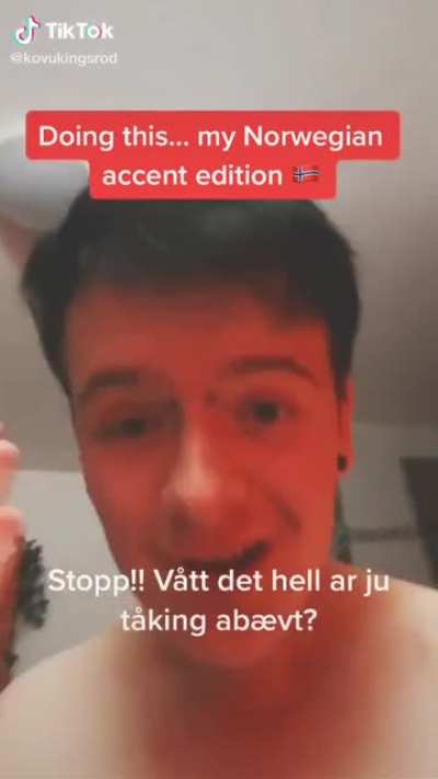 as a Norwegian myself, this makes me cringe in so many ways.