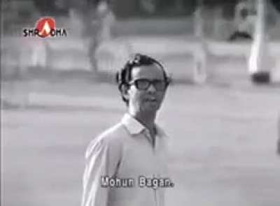 Happy 100th Birthday to the Internationally renowned Film-maker - Satyajit Ray. An ardent Mohun Bagan fan or a Mariner, who has expressed his fandom for the club on several occasions | Here's a scene from Ray's "Jana Aranya" with subtitles, further info i