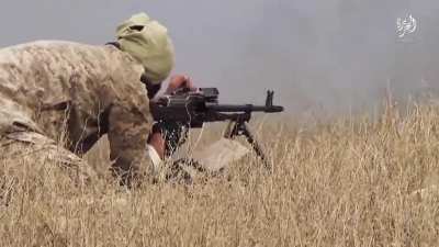 Sinjar: Graveyard of the Disbelievers - ISIS fighters assault PKK positions [October. 2015]