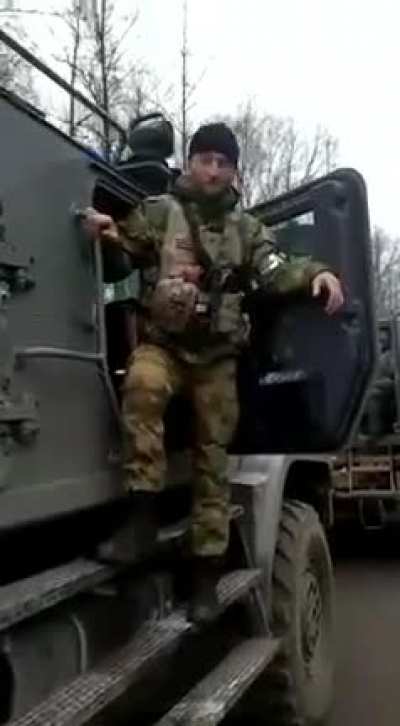 Chechen mercenaries release an &ldquo;I&rsquo;m coming for you Ukraine!&rdquo; video. Within less than an hour of its release, the commander was KIA by Ukrainian soldiers