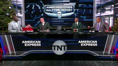 [Highlight] Chuck and Shaq re-enact the heated argument between Shannon and Skip yesterday: 'Put your glasses back on, Chuck'