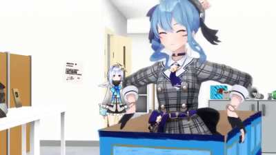 Just suisei being cute