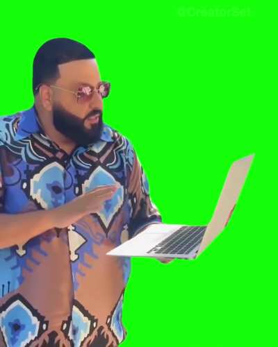 [GREEN SCREEN] DJ Khaled "This sounds like a new opportunity!" Meme Template